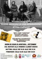 Mostra fotografica “Rughe”